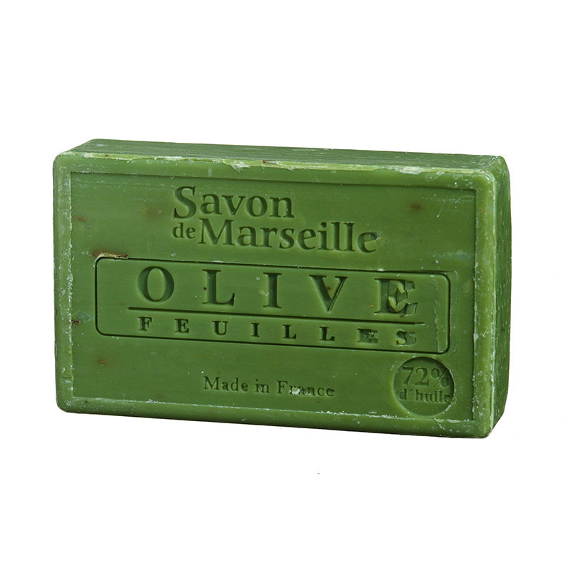 Olive Marseille soap leaves...