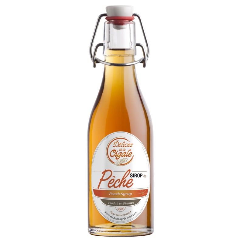 Peach syrup 25 cl