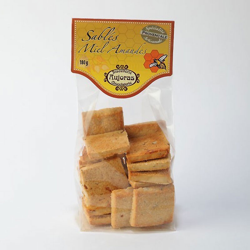 Sablés miel amandes 180 g,...