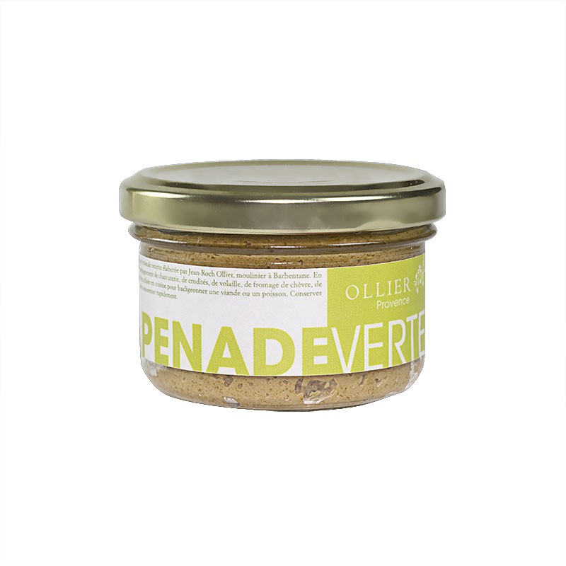 Tapenade verte 90 g, OLLIER.